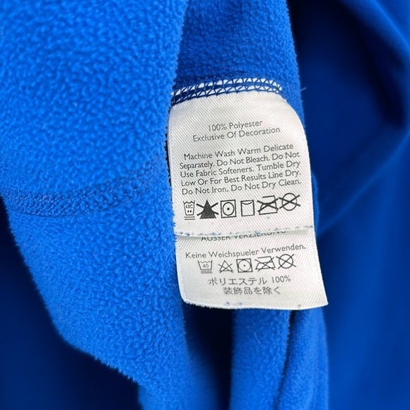 Eddie Bauer Quarter-Zip Pullover Men's Large Pocket Fleece Walk Hike Run Outdoor - Picture 8 of 8